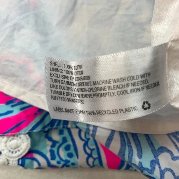 Lilly Pulitzer My Fans Target 20th Anniversary Dress Multicolor Paisley V Neck 4 - Picture 6 of 10